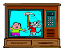 Gifs Animés televisions couleur 36