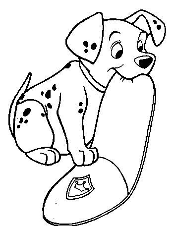 Coloriage 1 101 dalmatians