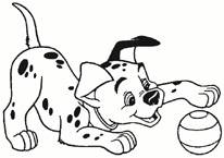 Coloriage 101 dalmatians 6