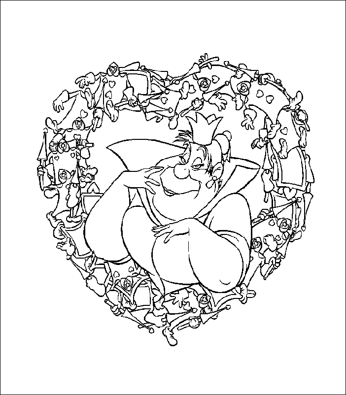 Coloriage 14 Alice