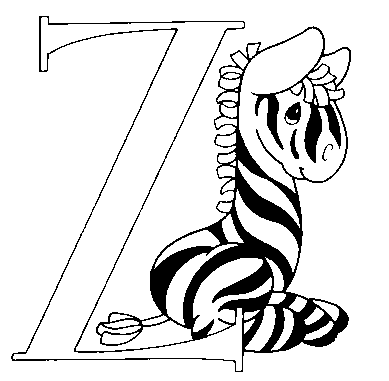 Coloriage 11 Alphabet animaux