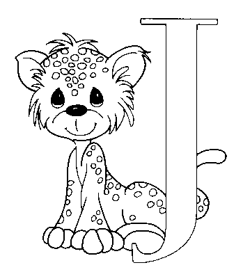 Coloriage 12 Alphabet animaux