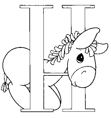 Coloriage 18 Alphabet animaux