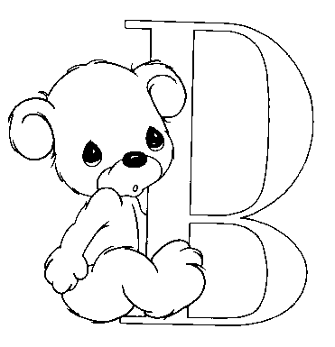 Coloriage 4 Alphabet animaux