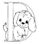 Coloriage Alphabet animaux 14