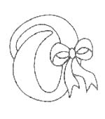 Coloriage 15 Alphabet de noel