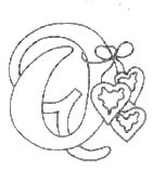 Coloriage 17 Alphabet de noel