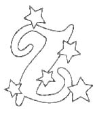 Coloriage 26 Alphabet de noel