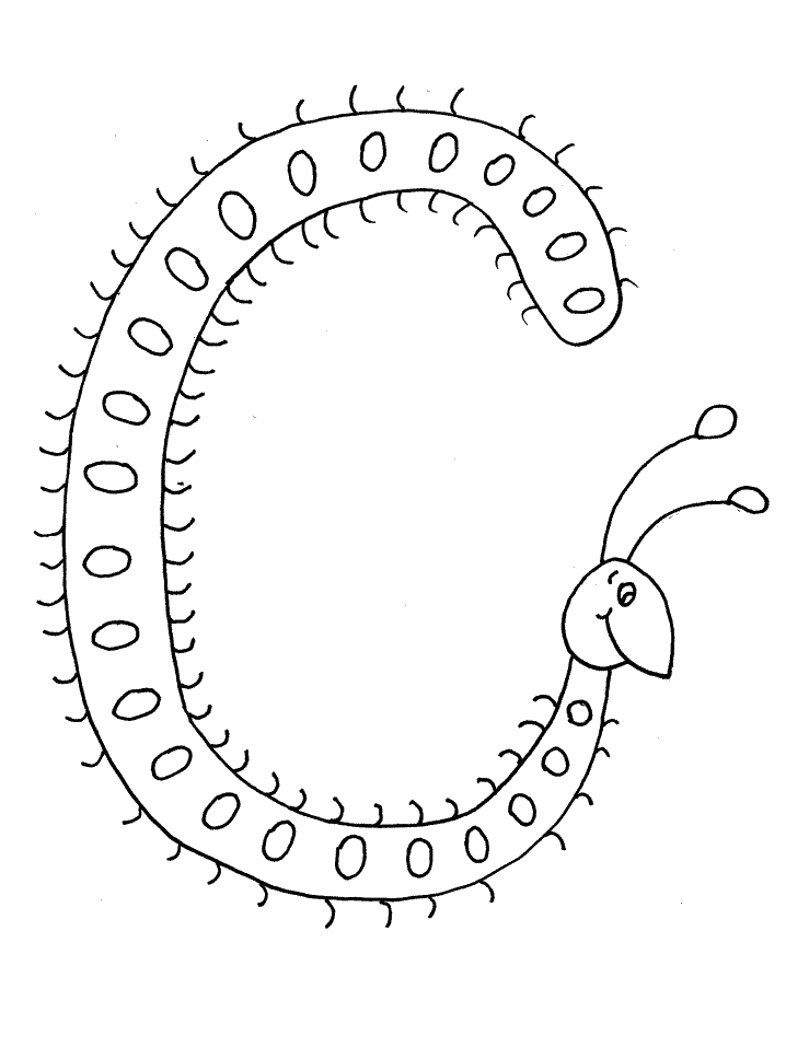 Coloriage 3 Alphabet mixte