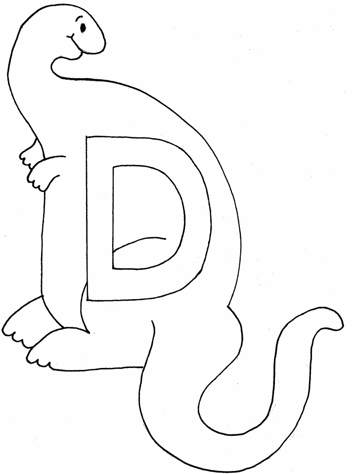 Coloriage 4 Alphabet mixte