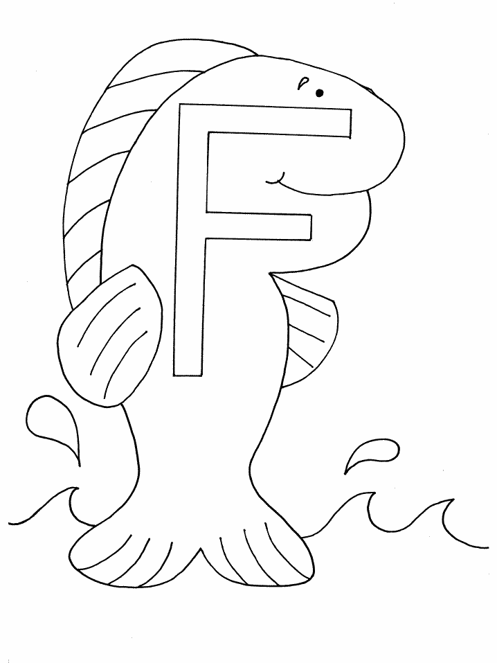 Coloriage 6 Alphabet mixte