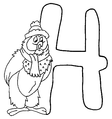 Coloriage 8 Alphabet winnie l-ourson