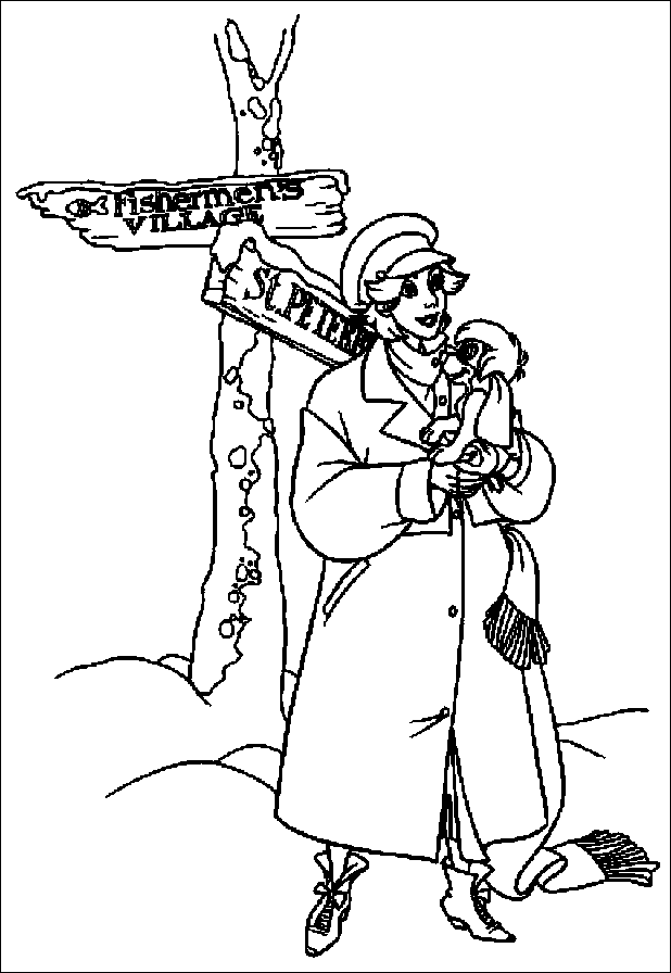 Coloriage 2 Anastasia