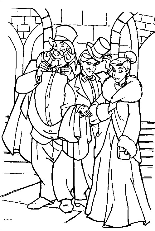 Coloriage 6 Anastasia