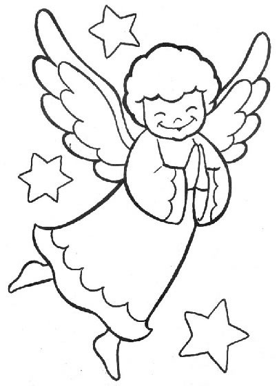 Coloriage 4 Anges