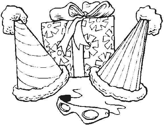 Coloriage 2 Anniversaire