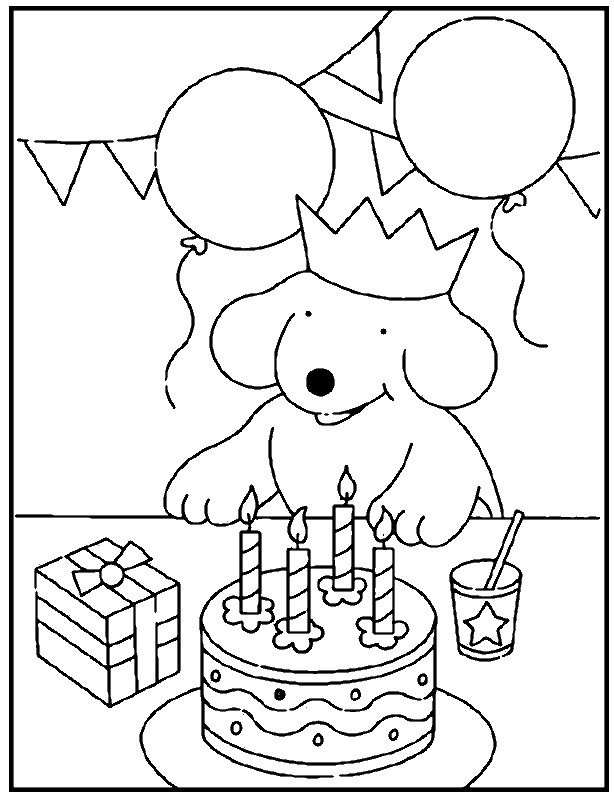Coloriage 33 Anniversaire