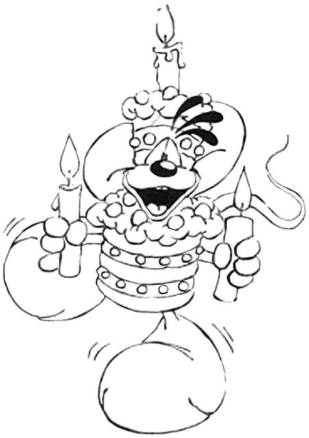 Coloriage 35 Anniversaire