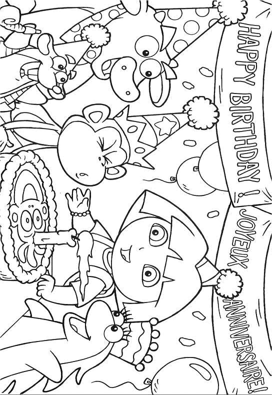 Coloriage 37 Anniversaire