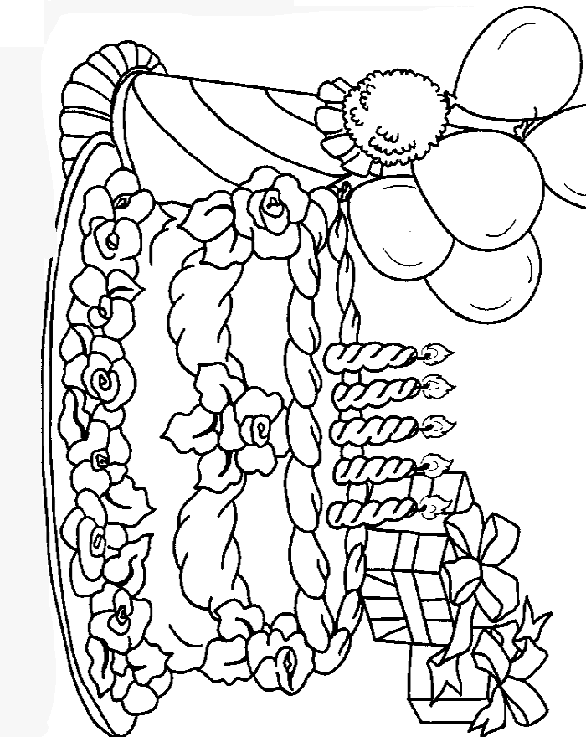 Coloriage 44 Anniversaire