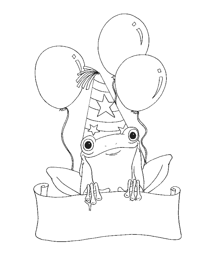 Coloriage 46 Anniversaire