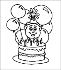 Coloriage Anniversaire 15