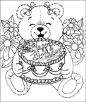 Coloriage Anniversaire 17