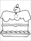 Coloriage Anniversaire 21