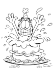 Coloriage Anniversaire 42