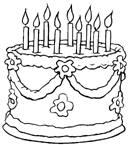 Coloriage Anniversaire 43