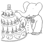 Coloriage Anniversaire 68