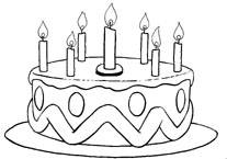 Coloriage Anniversaire 8