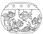 Coloriage Aquarium 18