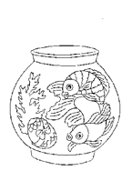 Coloriage Aquarium 21