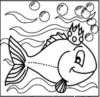 Coloriage Aquarium 5