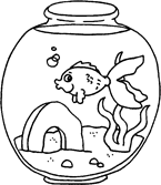 Coloriage Aquarium 6