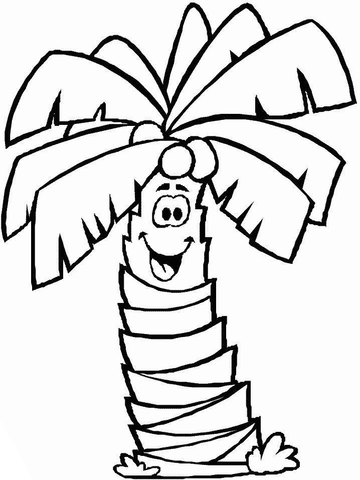 Coloriage 24 Arbres