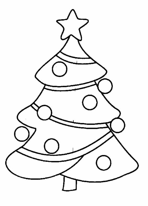 Coloriage 29 Arbres de noel