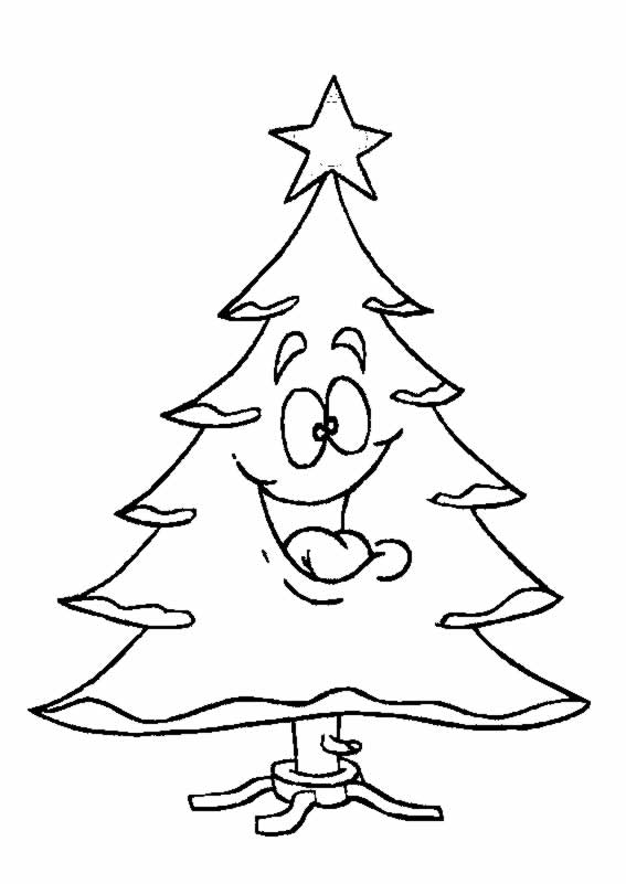 Coloriage 36 Arbres de noel