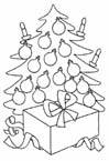 Coloriage Arbres de noel 18