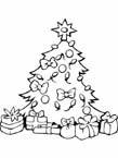 Coloriage Arbres de noel 19