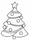 Coloriage Arbres de noel 29