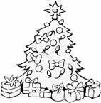 Coloriage Arbres de noel 31