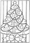 Coloriage Arbres de noel 33