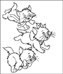 Coloriage Aristochats 4