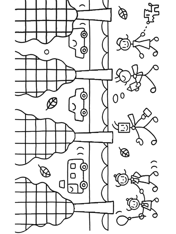 Coloriage 42 Automne