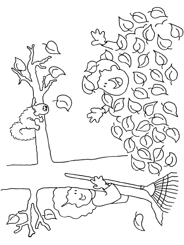 Coloriage 53 Automne