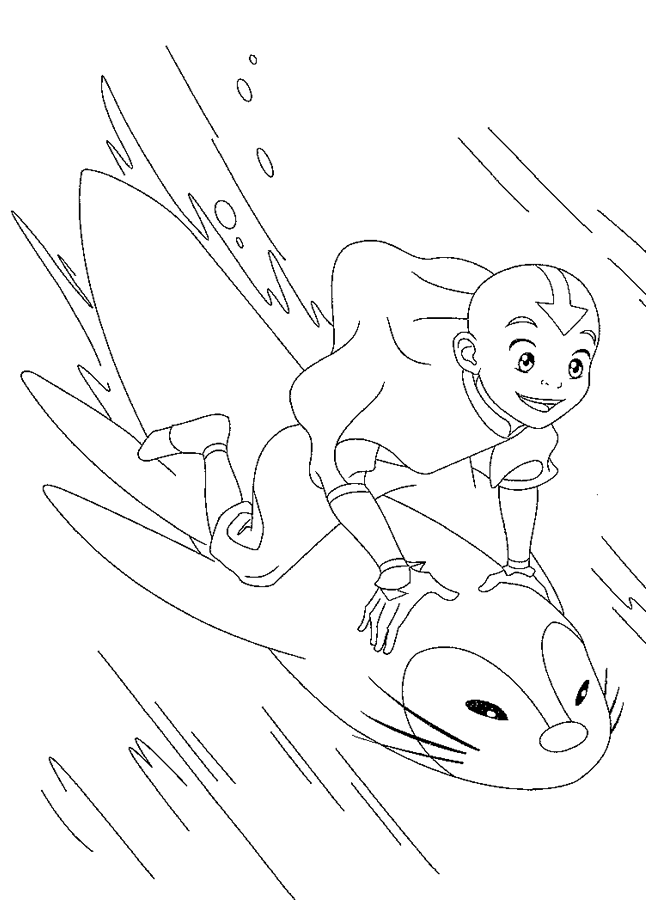 Coloriage 9 Avatar