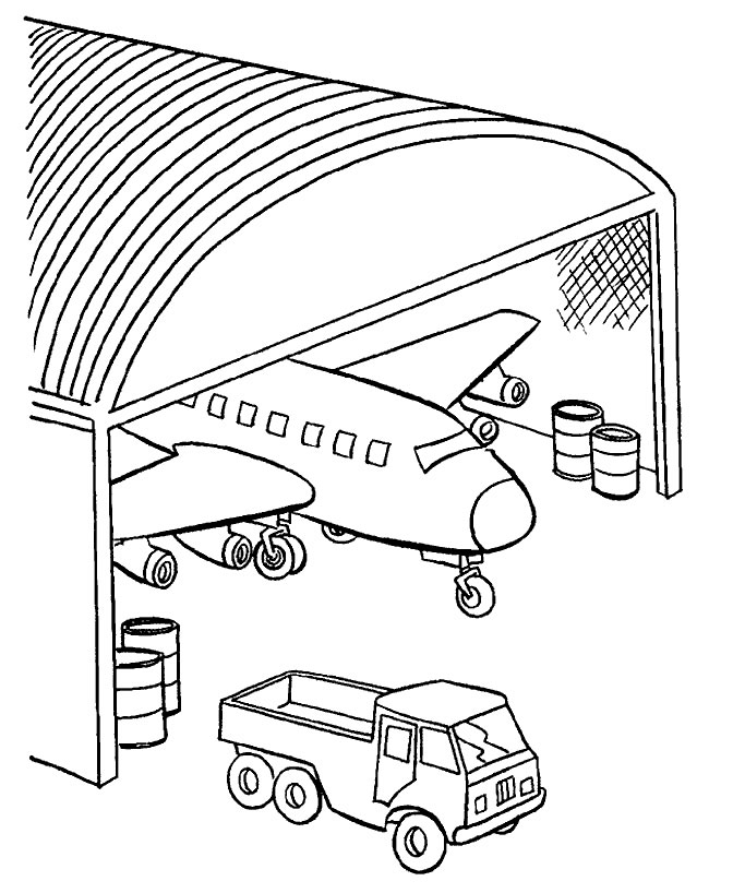 Coloriage 11 Avions