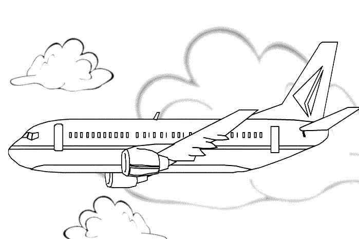 Coloriage 9 Avions